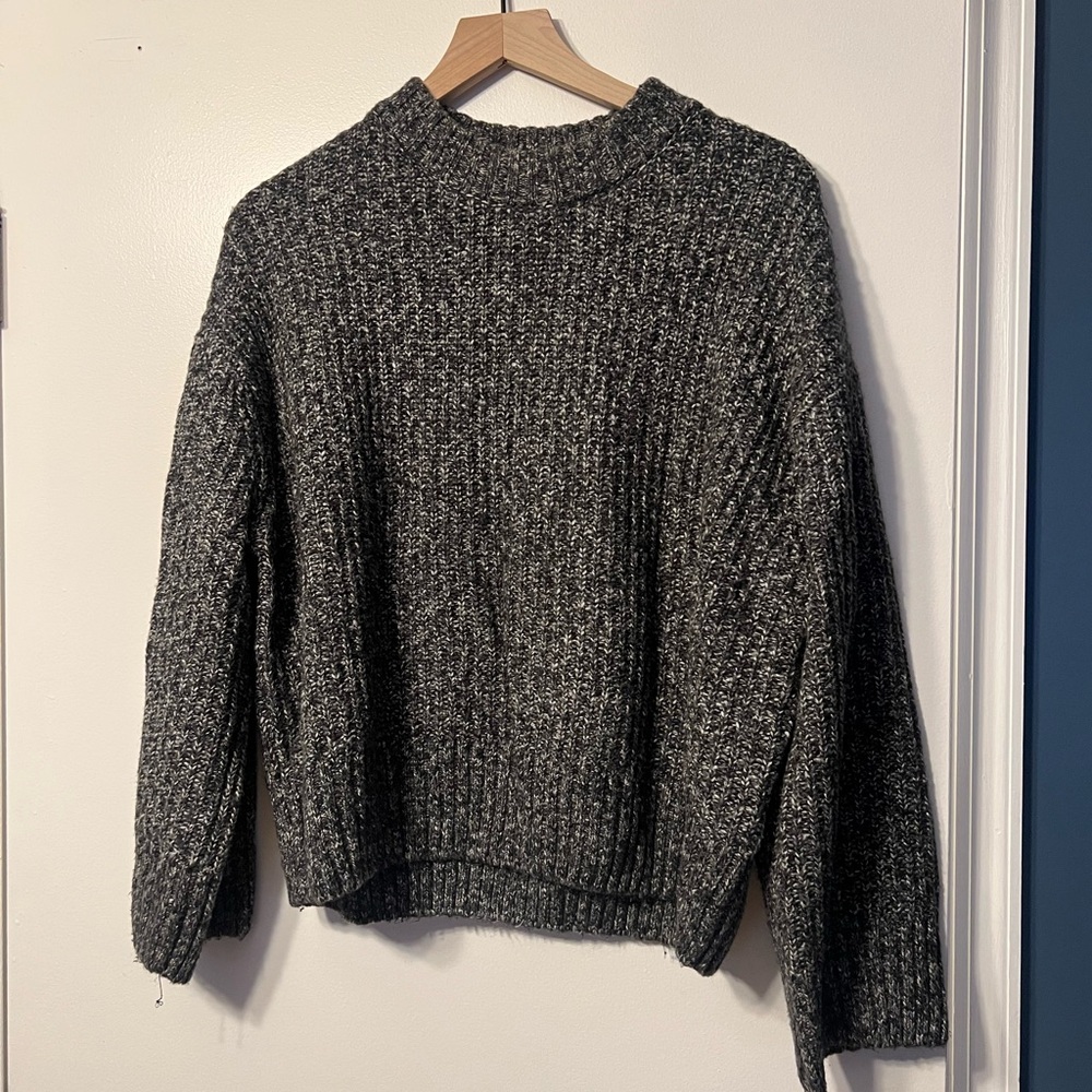 Gray Knit Sweater